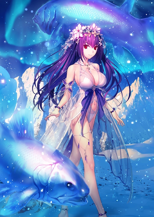Summer Skaði (Ruler)'s 3rd ascension art ripped directly from the game.