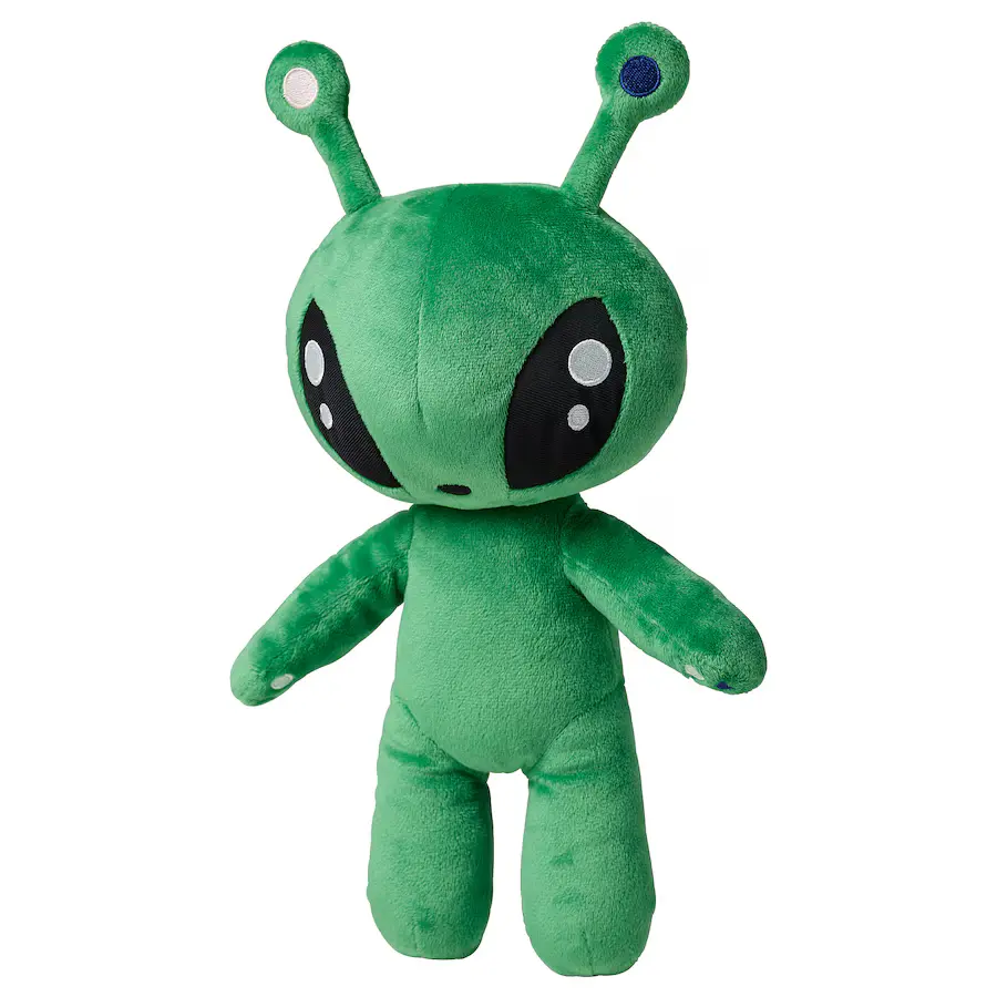 IKEA's Aftonsparv alien plushie