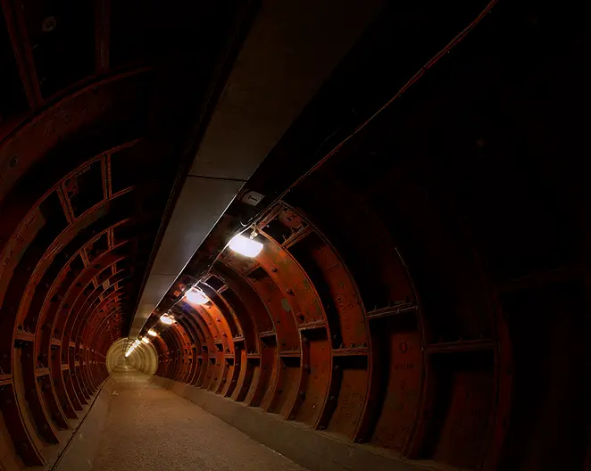 SCP-8204 corridor. SCP-8204 corridor.