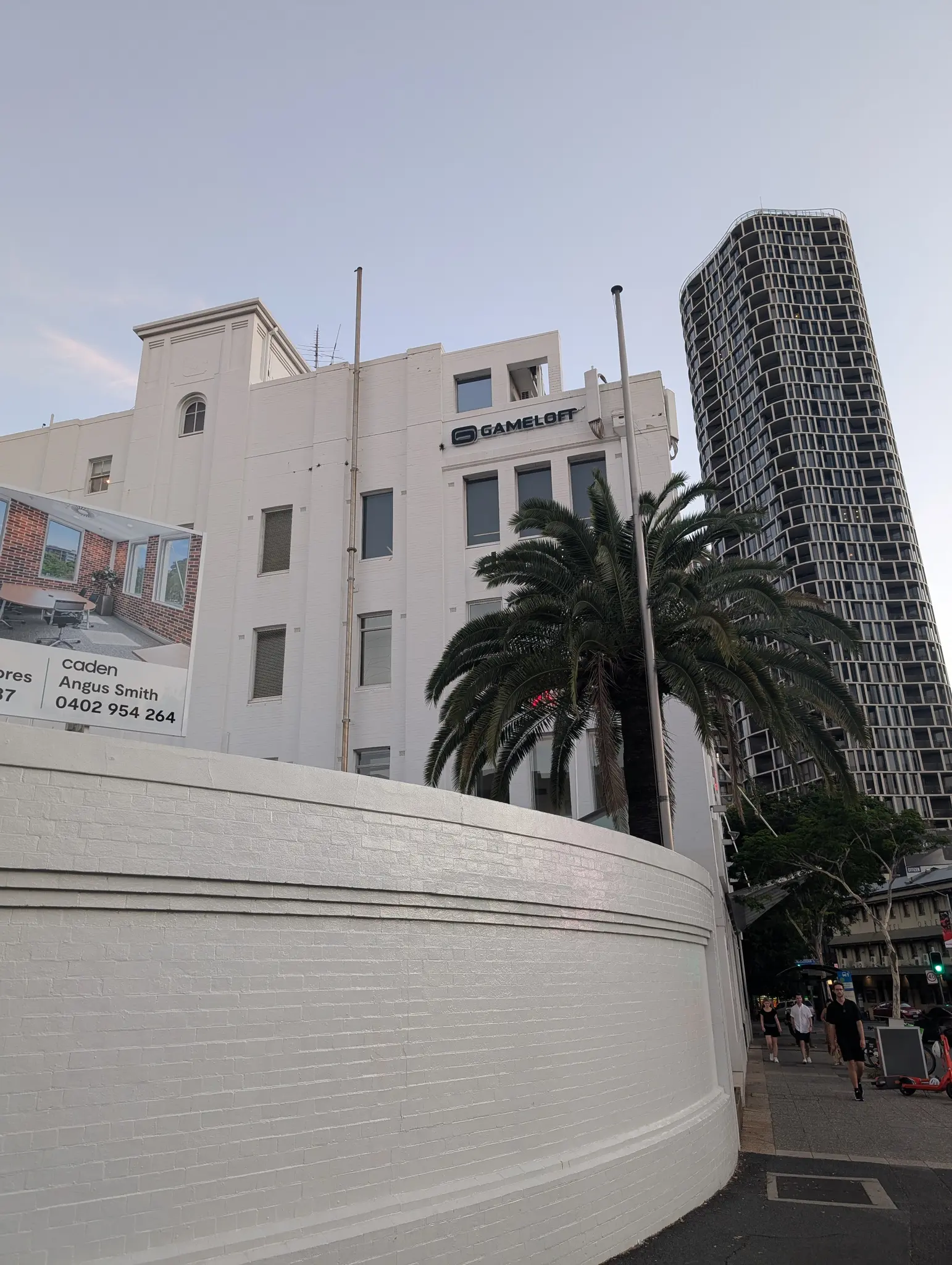 building with the gameloft logo