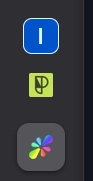 the space between a tab and a tab group being smaller than the space between two tabs