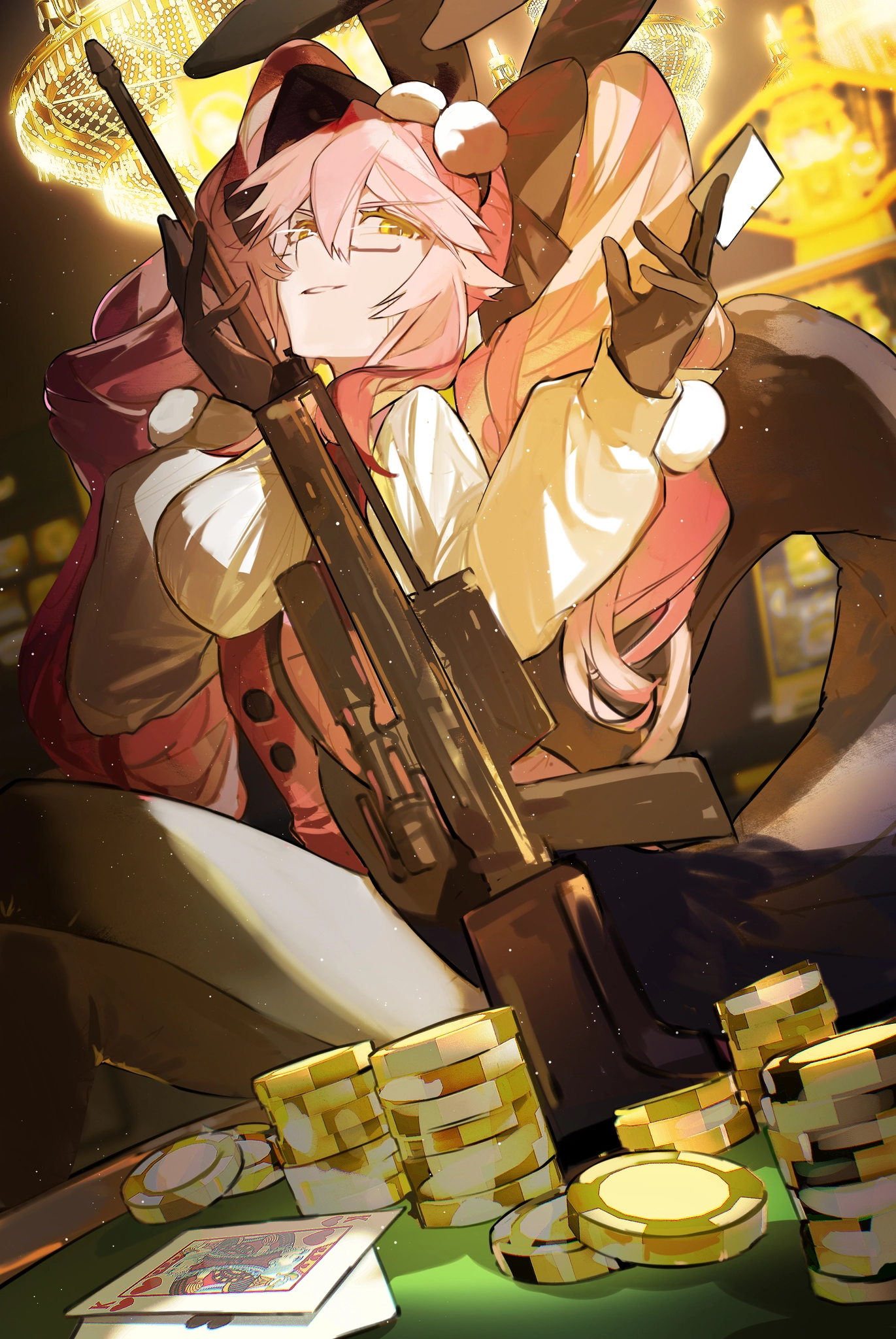 Art of Koyanskaya of Light, by 凫一 over on Pixiv. https://www.pixiv.net/en/artworks/131158183