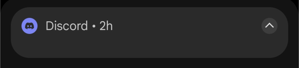 Discord notification from 2 hours ago
the contents are empty