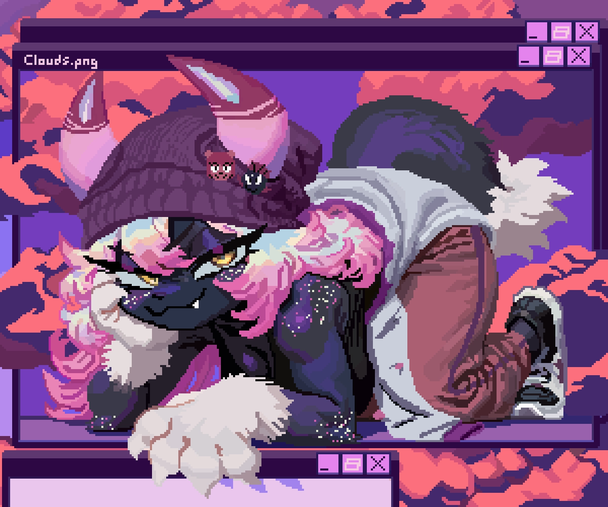 Me! In a window. Don't close.